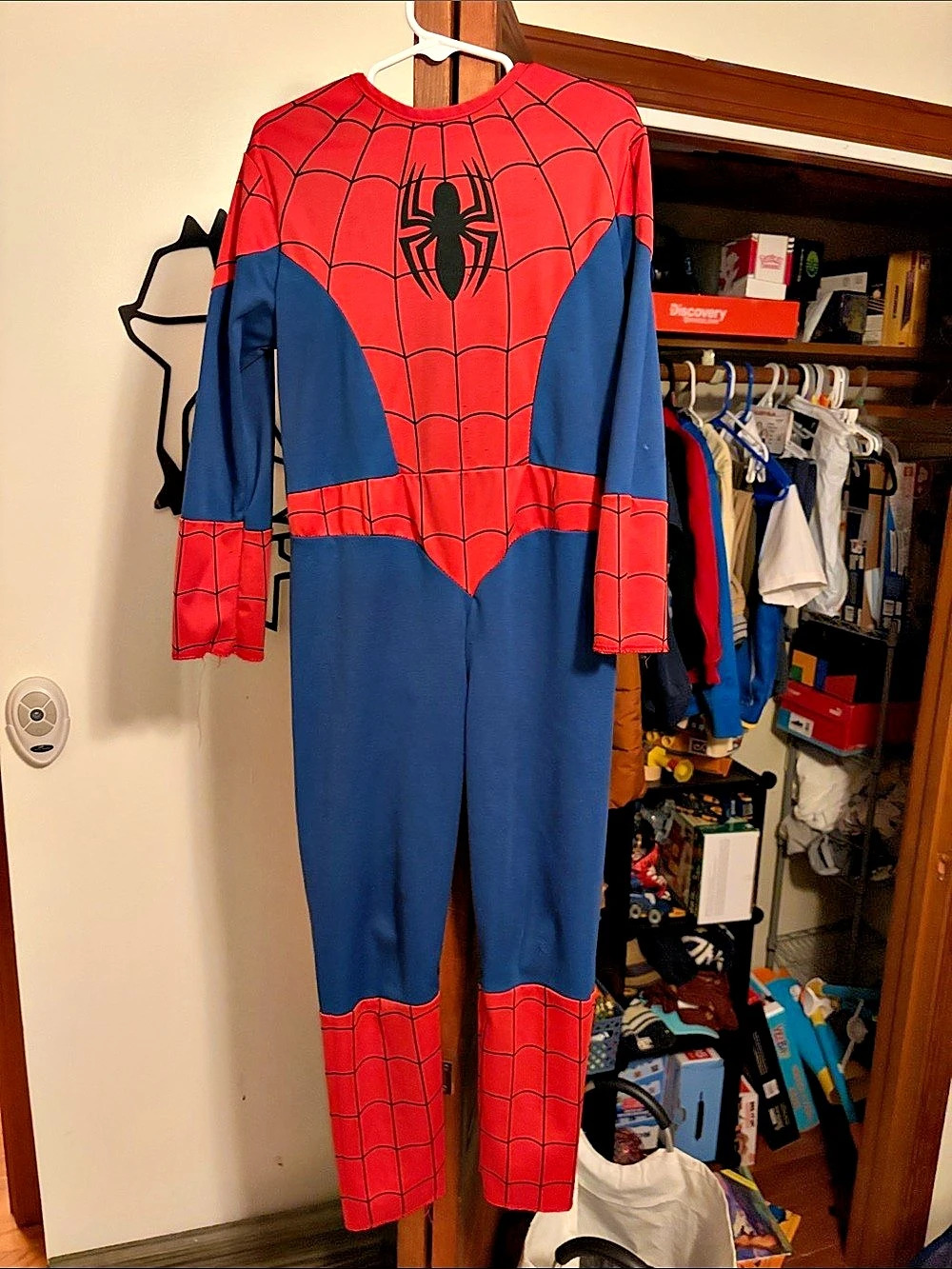 Spider-Man costume Red & Blue Superhero Costume Kids Medium